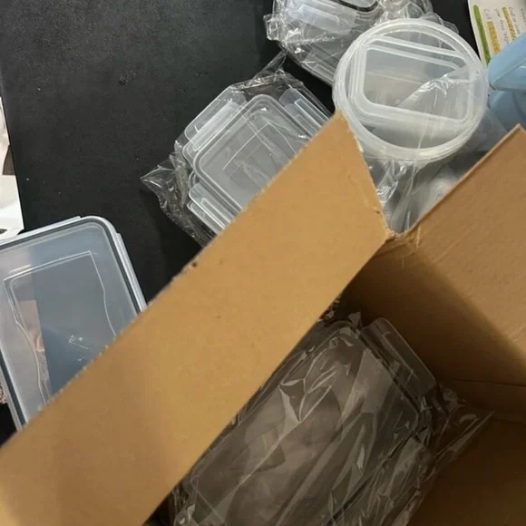 52-Piece Clear Food Storage Container Set - Picture 11 of 12